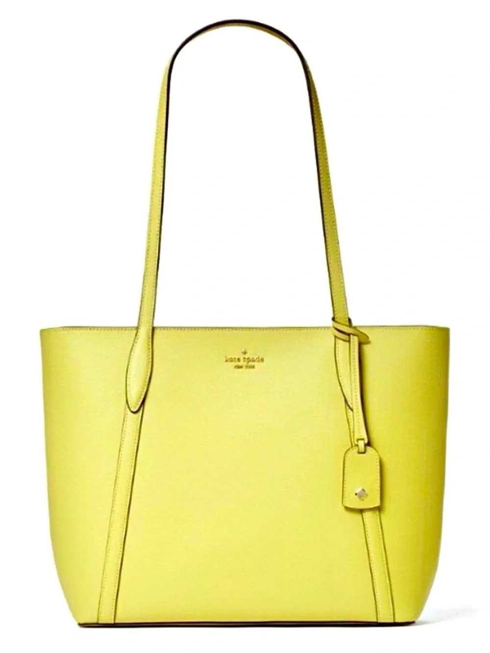 Like New Kate Spade Cara Large genuine leather Large Tote  Frosty Lime green